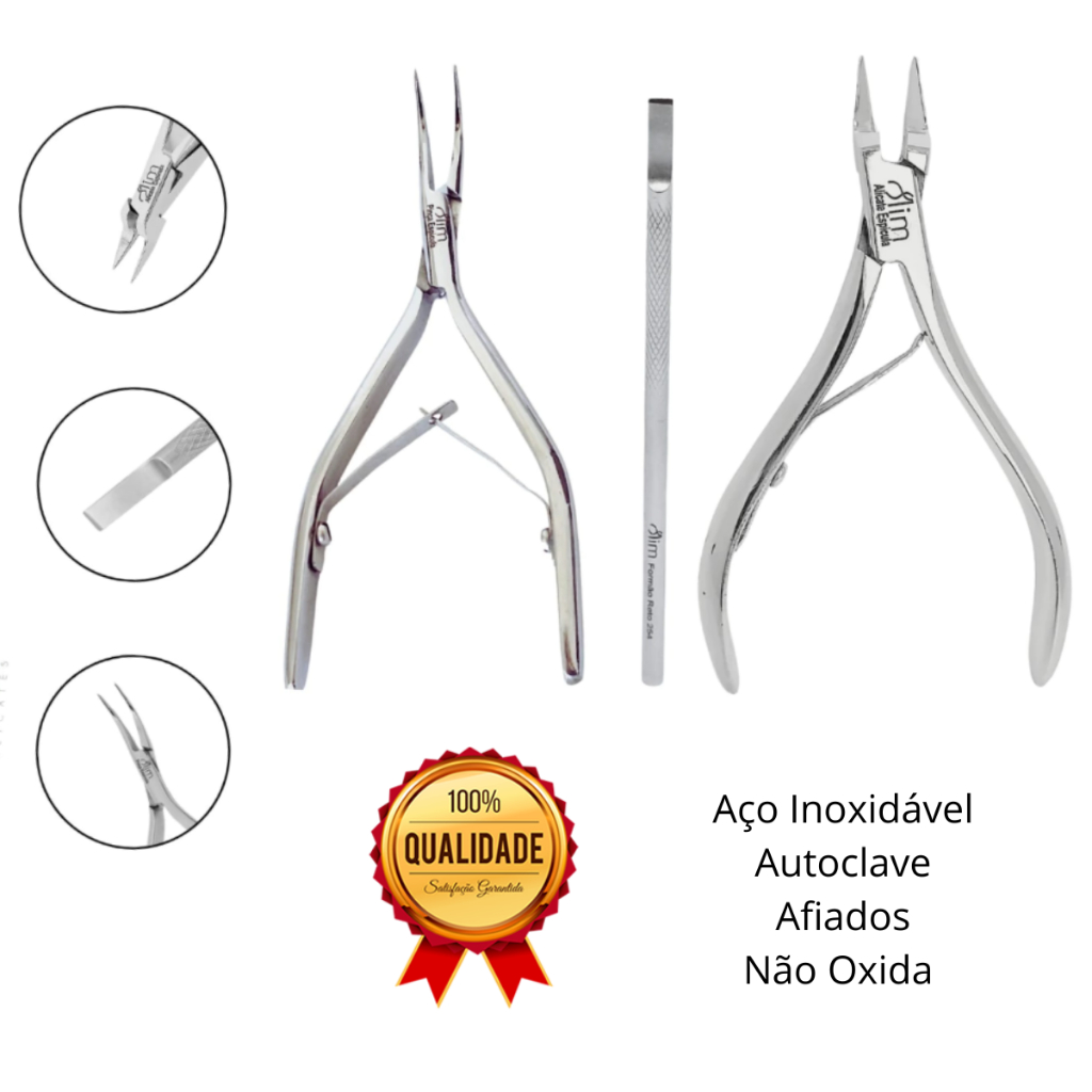 Kit Podologia Desencravador Slim Municure Pedicure