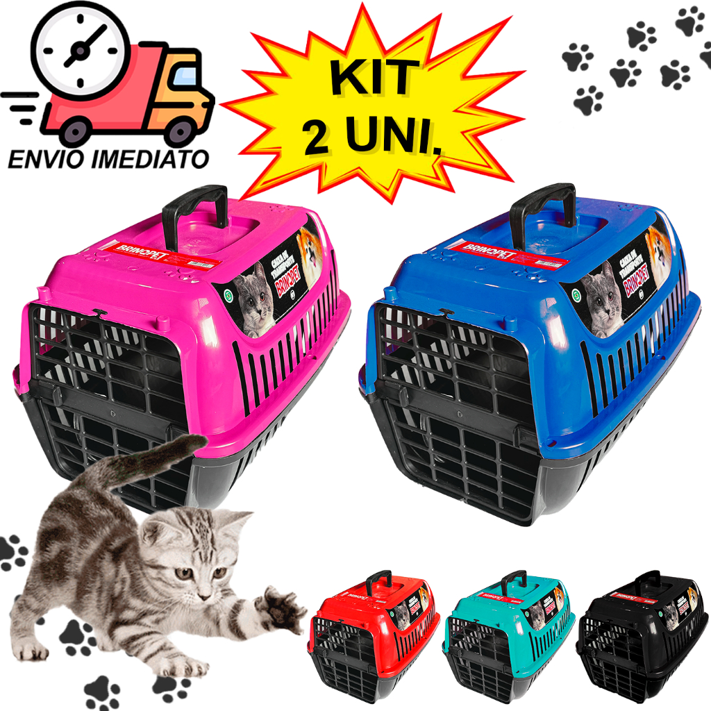 Caixa de Transporte Pet Cachorro Gato N2 Casinha de Cachorro Bolsa Para Viagem Pet