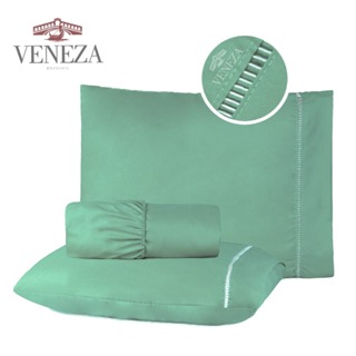 Jogo de Lençol Micro Percal 400 Fios Ponto Palito - Solteiro / Casal Padrão / Queen / King em Oferta na Shopee