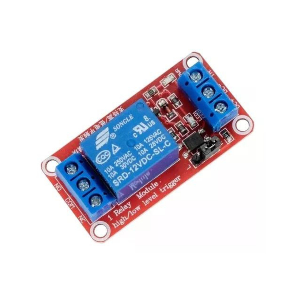 Módulo Relé 12v 1 Canal Com Bornes Para Arduino  [ Código 757 ]