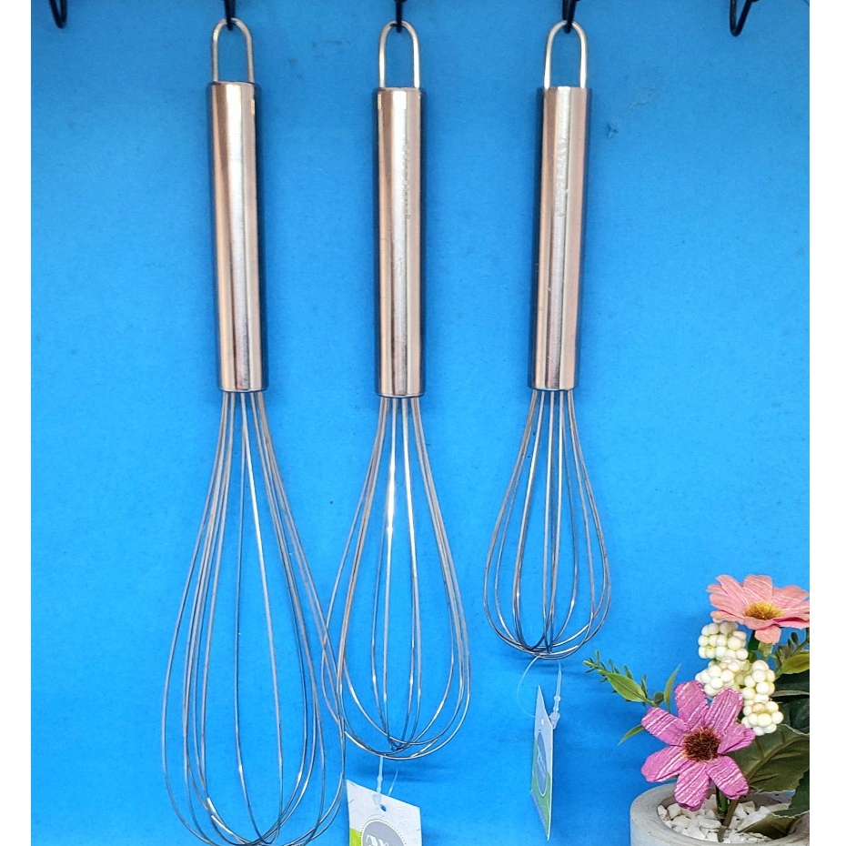 Batedor de Ovos - Fouet - 03 tamanhos diferentes.Você escolhe um tamanho.
