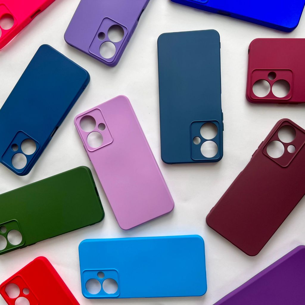Capinha Para Xiaomi Poco M6 5G / Redmi 13C 5G / Capa Case Silicone Aveludada Colorida Forrada (CF26)