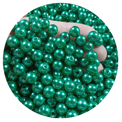 Miçangas em Pérolas 4mm p/ bijuterias, colar, pulseira, brinco e artesanato