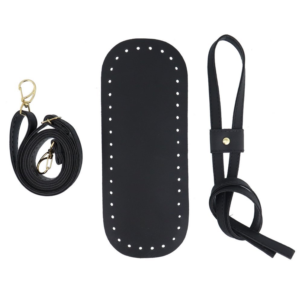 kit  Fundo 25/10 Alça regulável+ Estrangulador Ideal para bolsas em crochê, macramê e trico em Oferta na Shopee