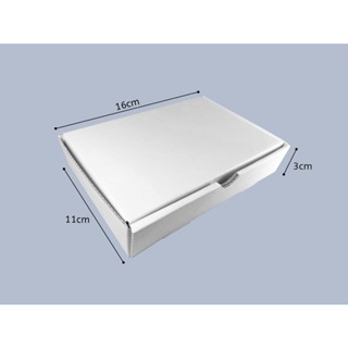 50 Caixas de Papelão Branco 16x11x3 Mini Envios em Oferta na Shopee