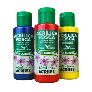 Tinta Acrílica Fosca Nature Colors Acrilex Cores Quentes 60 ml - 03560 em Oferta na Shopee