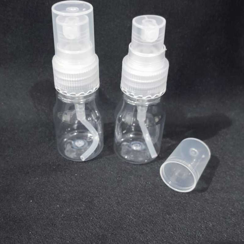 Kit 10 unid. Mini Frasco de PET- 30ml  -aromatizador-difusor-oléos essenciais com tampa válvula spray transparente, porta perfume e porta,  óleo de unção.