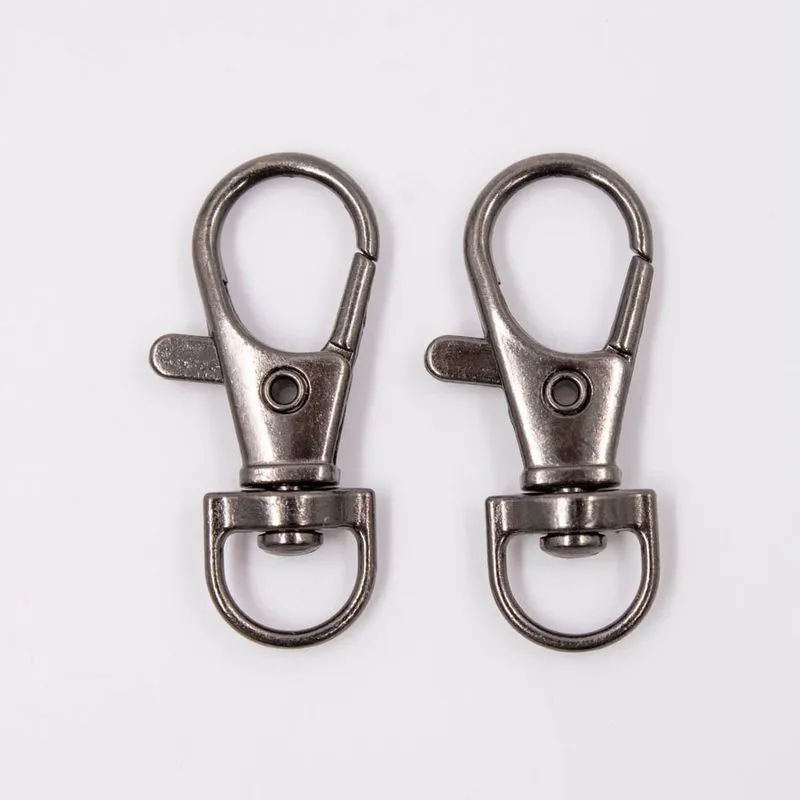 Fecho Mosquetão - Grafite - 38mm - Zamak em Oferta na Shopee