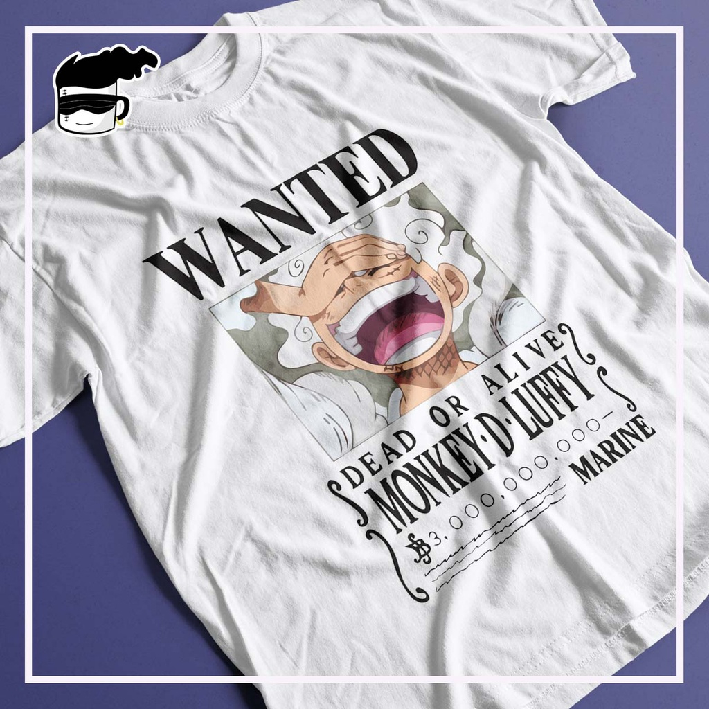 Camisa Camiseta Básica Unissex Tshirt One Piece Luffy Gear 5 Unissex Camisa Anime