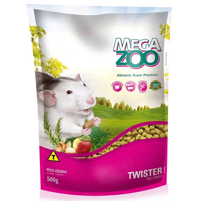 Ração Extrusada para Twister Megazoo c/ 500g