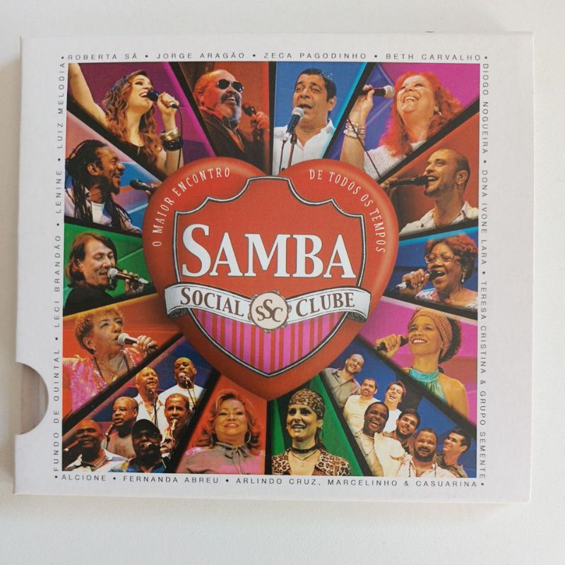CD SAMBA SOCIAL CLUBE/JORGE ARAGÃO, ZECA PAGODINHO.BETH CARVALHO.DIOGO NOGUEIRA.ETC...