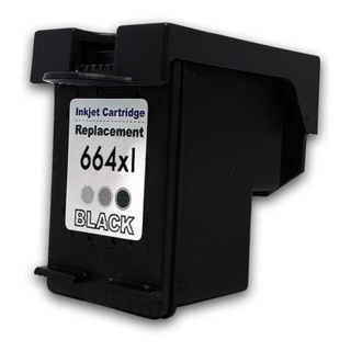 Cartucho de Tinta 664xl Preto 20ml Alto Rendimento 2136 2676 3636 3776 4536 4676 em Oferta na Shopee