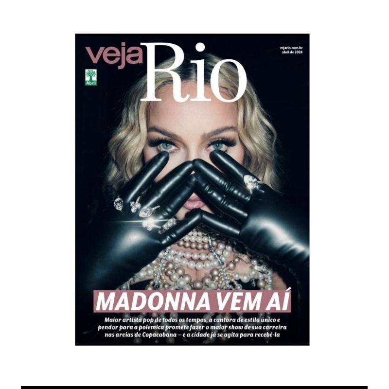 Revista Veja Rio - Madonna no RJ (Edição de Colecionador)