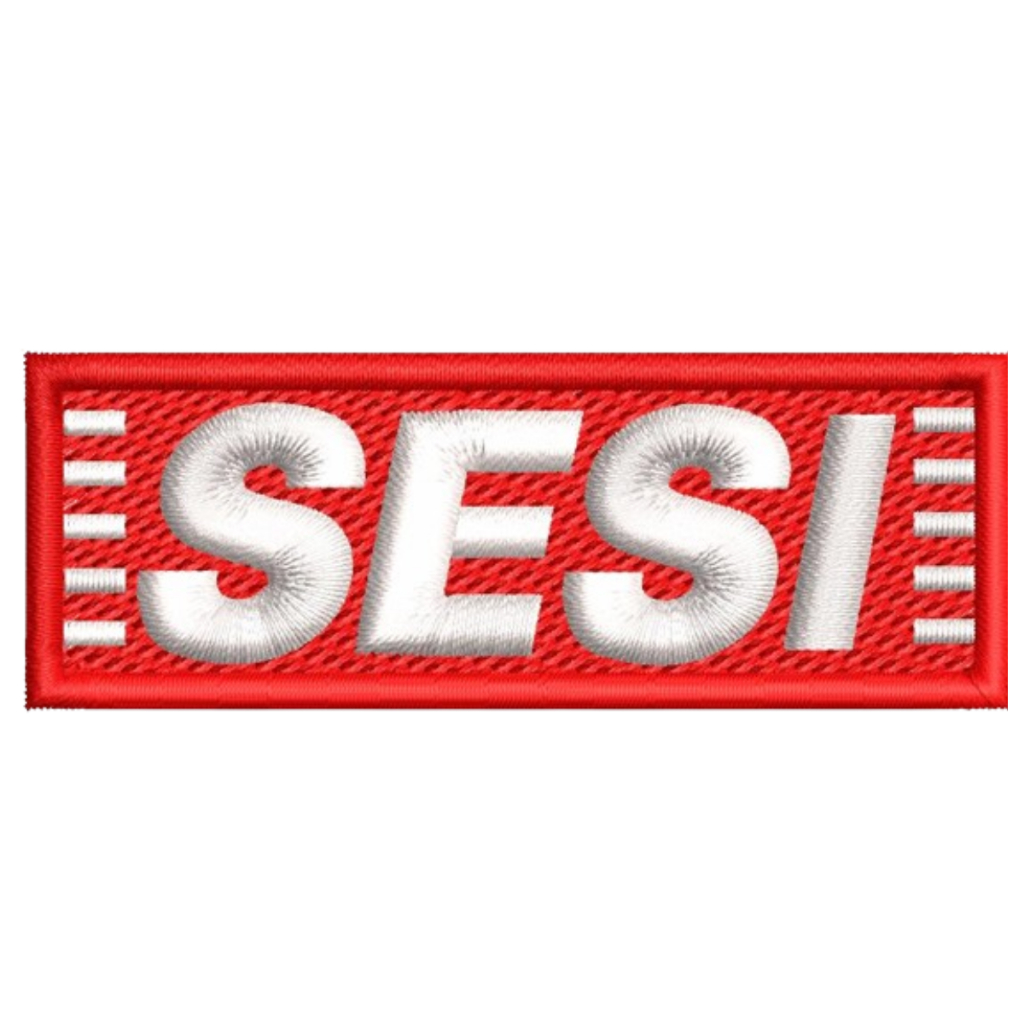 Sesi Patch Bordado 7cm x 2.4cm