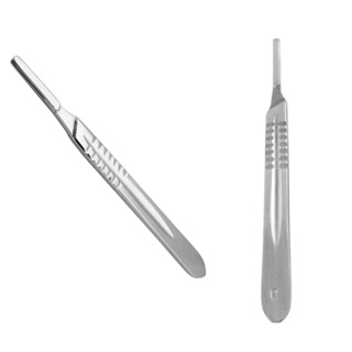 Cabo De Bisturi N°4 Aço Inox cabo Para Lâmina de bisturi em Oferta na Shopee