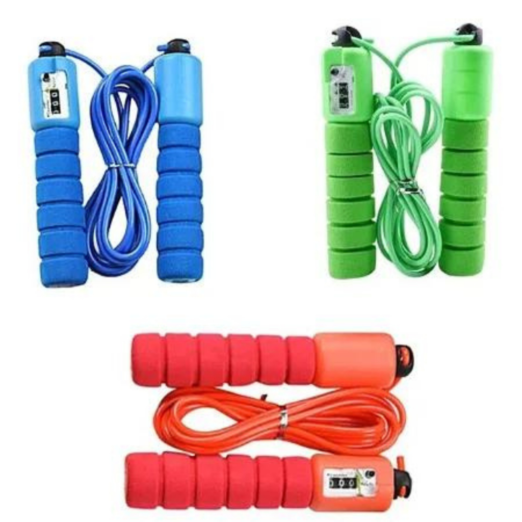 CORDA DE PULAR COM CONTADOR DE GIROS  ACADEMIA TREINOS CROSSFIT