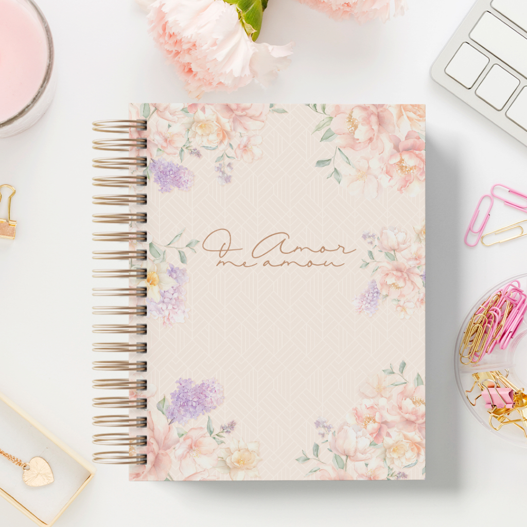 Planner Devocional Personalizado Alcance a Plenitude Espiritual e Material com Organização e Fé