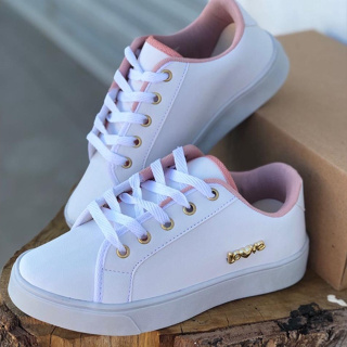 Tenis  feminino sapatenis casual LV em Oferta na Shopee