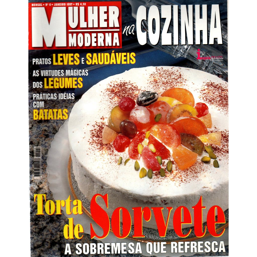 Revista Mulher Moderna na Cozinha, Nº 4, Janeiro, 1997