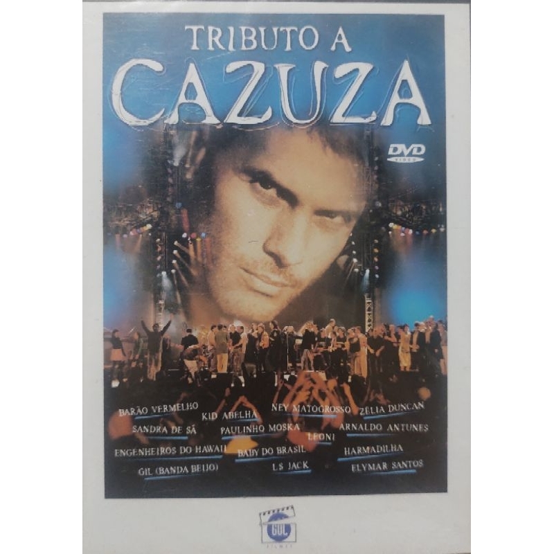 Dvd Tributo a Cazuza Barão Vermelho Kid Abelha Lacrado
