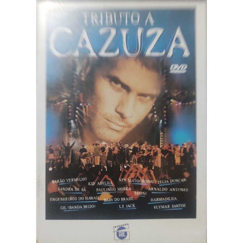 Dvd Tributo A Cazuza Barão Vermelho Kid Abelha Otimo Estado