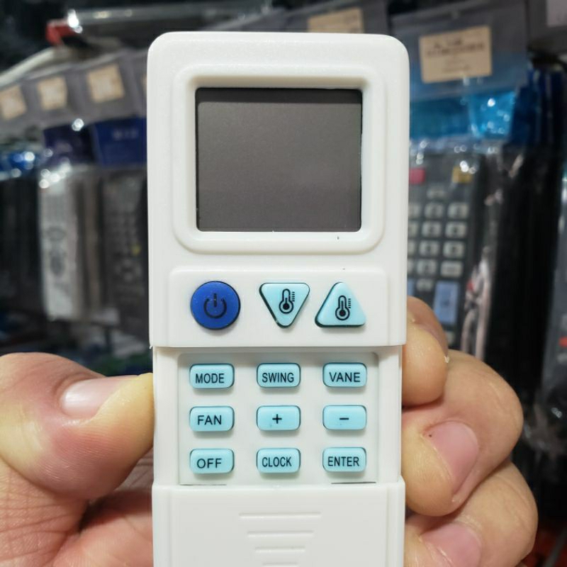 Controle Universal Ar Condicionado Função Timer, Relógio, Memória Programada Elite Imports EL1073
