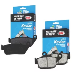 Kit Pastilhas de Freio Cb 500X / Cb 500F / Nc 750X / Cbr 500R Vaz
