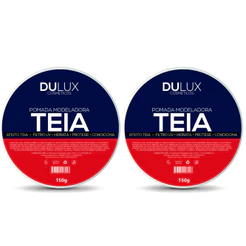 Kit 02 Cera Modeladora Dulux 150g Variedades Premium Diversificados Estilo Cabelo Barba Efeito Qualidade