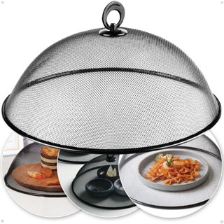 Tela Protetora Alimentos Metal Redonda Anti Mosquitos  Metálica Tampa Pães frutas Bolo 30Cm ou 35cm em Oferta na Shopee