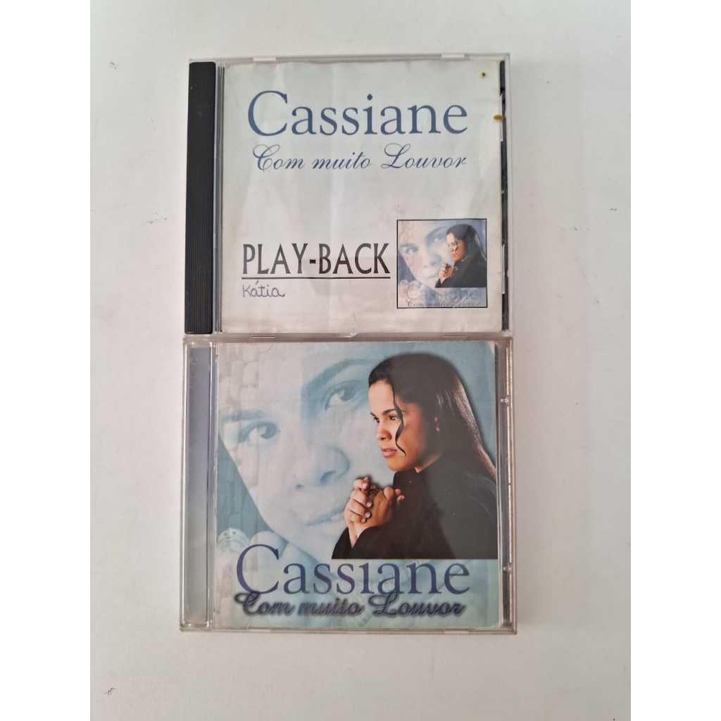 CD Cassiane Com Muito Louvor + Playback