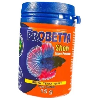 Ração Maramar Probetta Show 15gr Kit 2 Unidades P/Betta , Guppy, Tetra em Oferta na Shopee