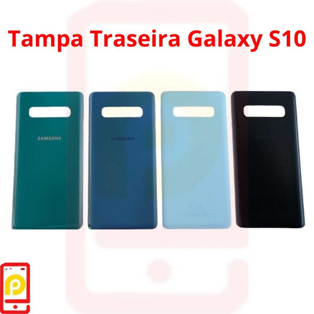 Tampa Traseira De Vidro Galaxy S10 Aqui_Tem _Tudo em Oferta na Shopee