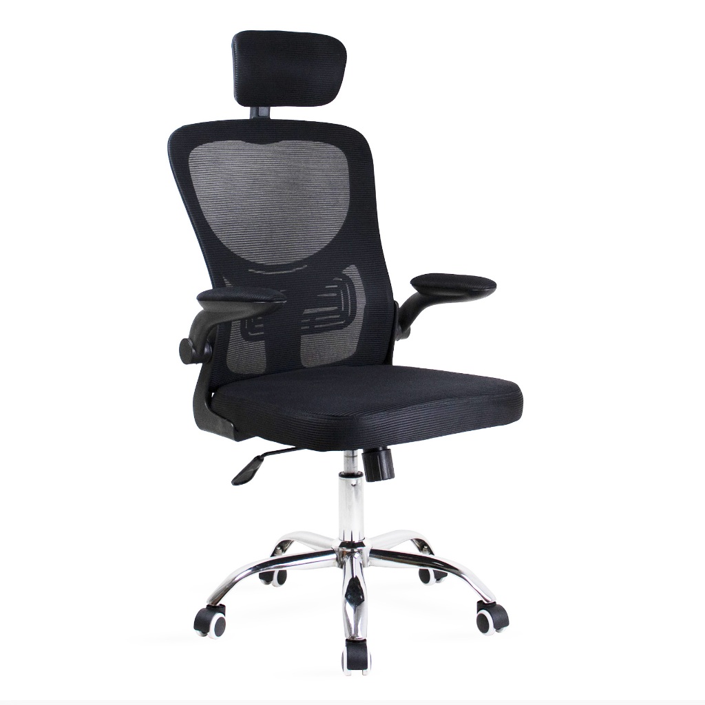 Cadeira de Escritório Diretor Flink Healer com Encosto de cabeça