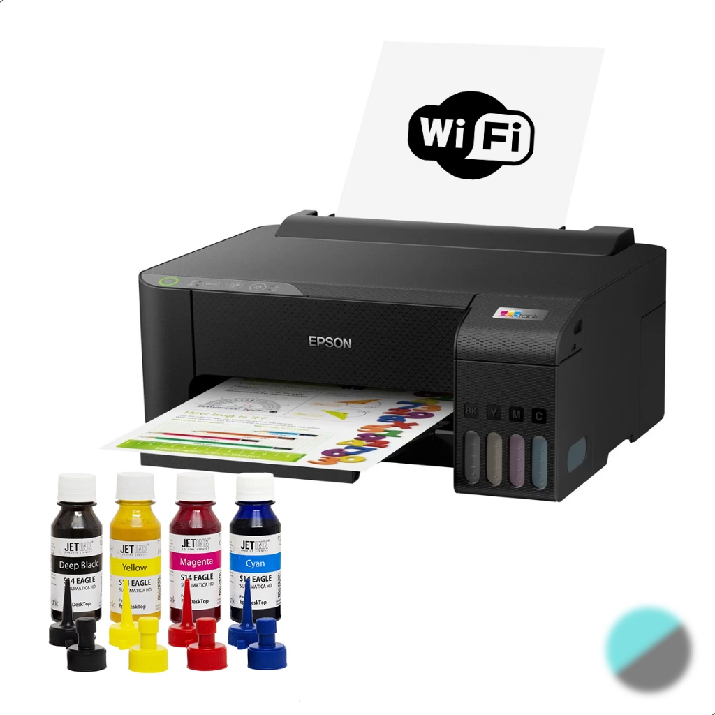 Impressora Sublimatica Wi-Fi A4 Epson + Kit Tinta e Perfil de Cores em Oferta na Shopee