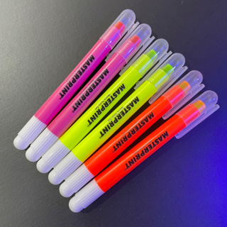 6 Canetas Marca Texto em Gel 3 Cores Laranja Amarelo Rosa em Oferta na Shopee