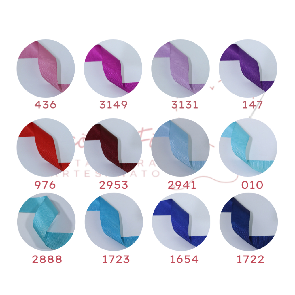 Kit Fita Gorgurão N2(10mm) 5 peças de 10 metros totalizando 50 metros - Ref: 1354/10