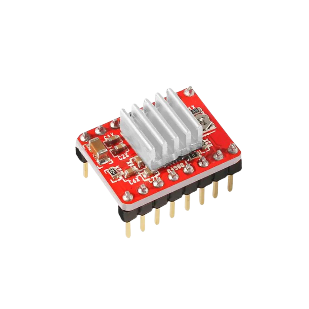 Driver Motor De Passo A4988 Pololu + Dissipador [ código 1054 ]