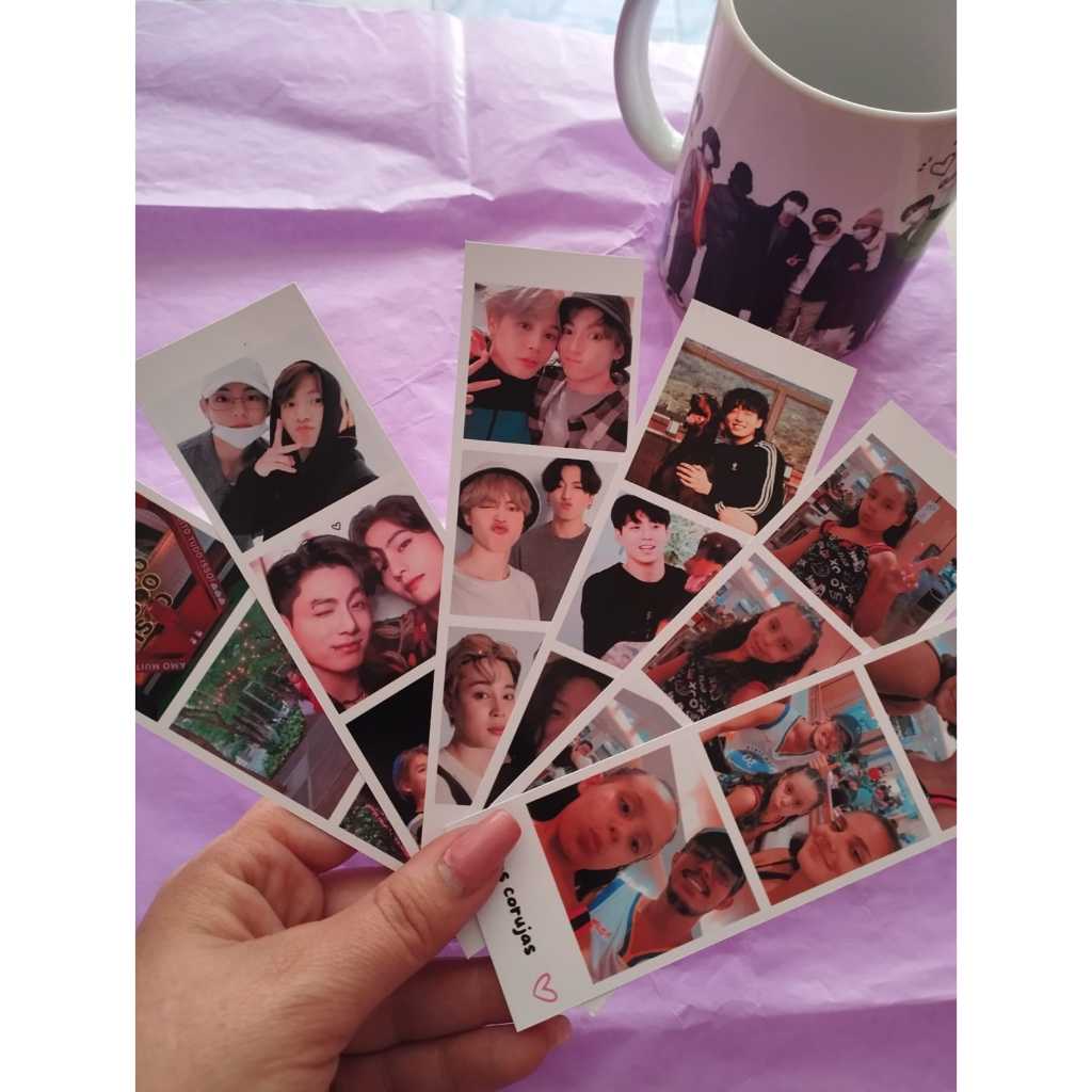 6 TIRINHA DE FOTO COM FRASES    /ESTILO CABINE FOTOGRAFICA/IDOL