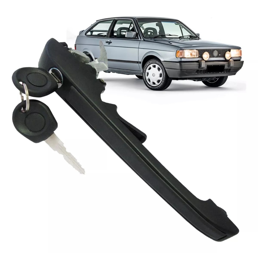 Maçaneta Externa Porta Dir C/chave Saveiro Gol Voyage Parati 1980 1981 1982 1983 1984 1985 1986