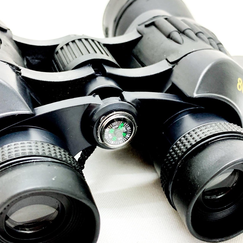 Imagem Binóculo Profissional Com Bússola Longo Alcance De 1km Visão Noturna