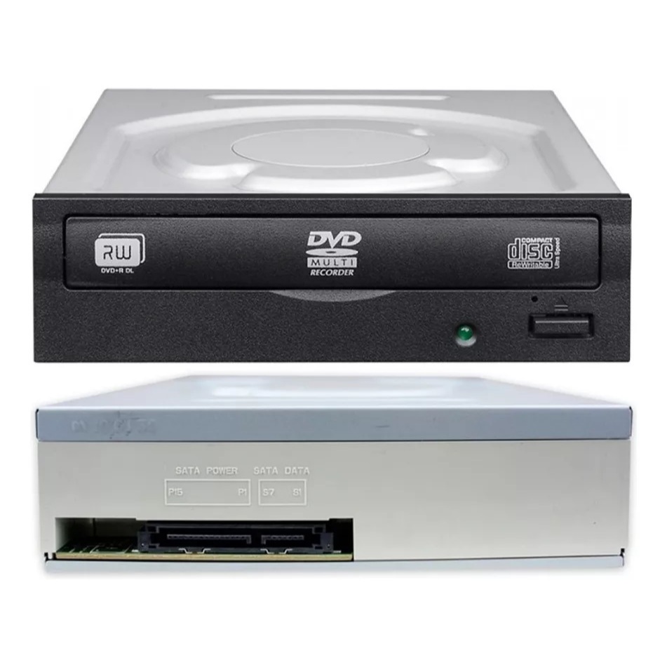 Drive LG Gravador De Cd/dvd E Leitor De Cd/dvd 24x Sata