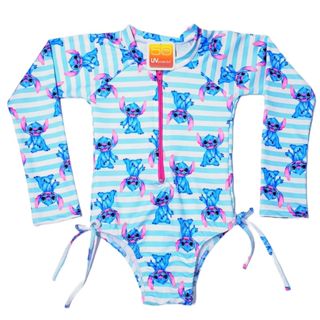 Maiô Natação Infantil Biquíni Manga longa Proteção Solar Uv em Oferta na Shopee