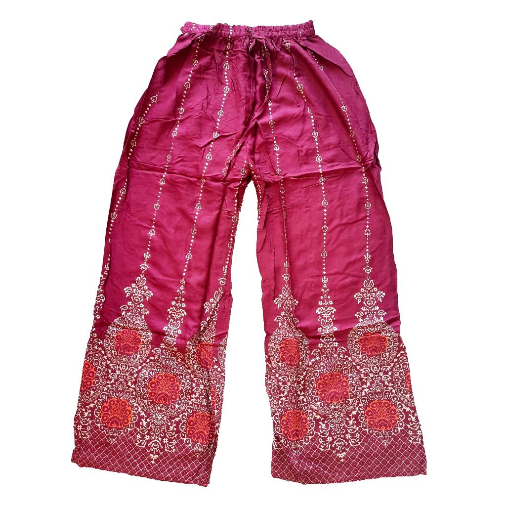 Calça pantalona indiana thai yoga unissex importadas