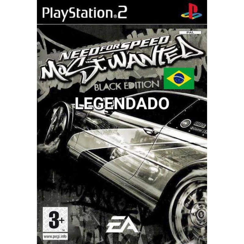 need for speed most wanted black edition legendado para play2
