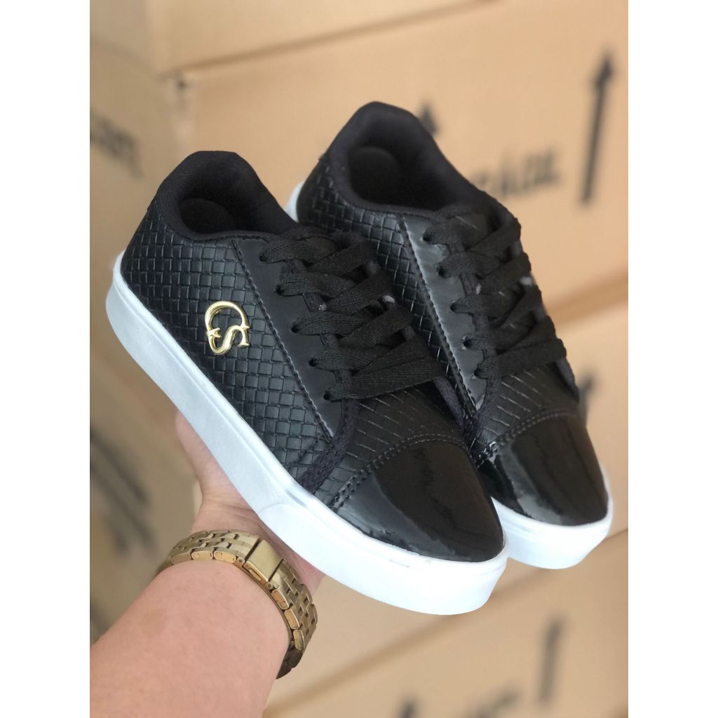 Tenis infantil tresse feminino