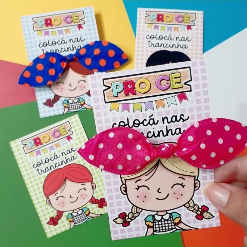 Lacinhos de Cabelo Festa Junina | BuscaProdutos