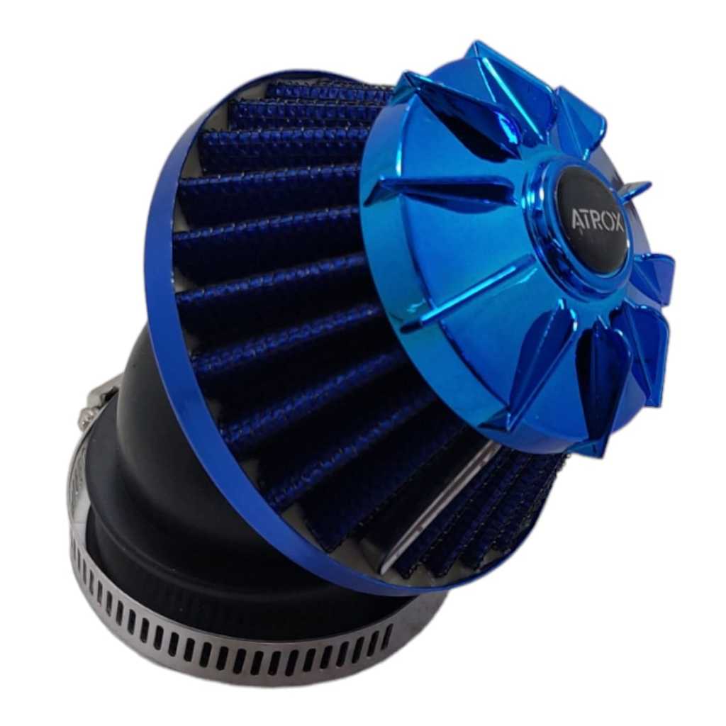 Filtro de Ar Esportivo Moto 45 Graus Titan Fan Xre Twister Fazer Lander Ybr — imagem 2 de 2