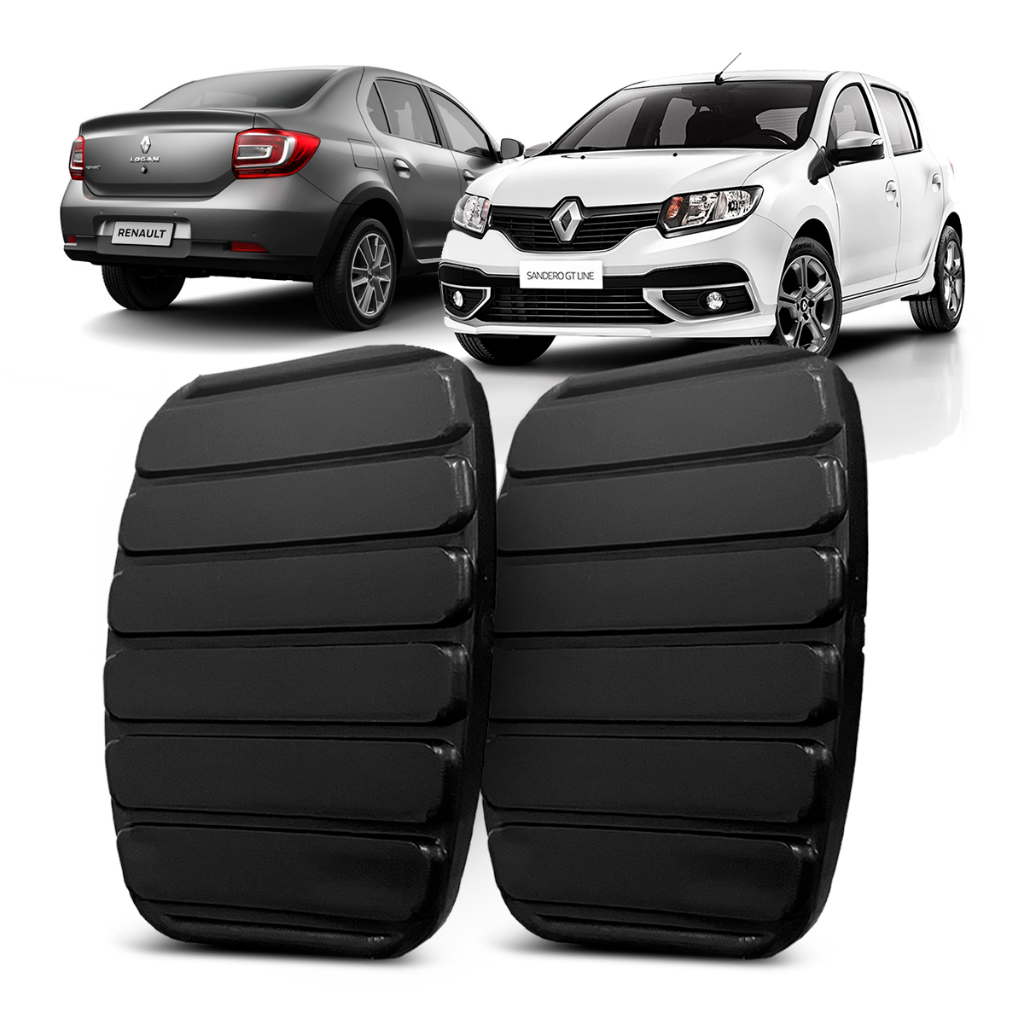 Kit Capa Pedal Embreagem Freio Manual Sandero Logan Duster Oroch 2012 13 14 15 16 17 18 em Oferta na Shopee
