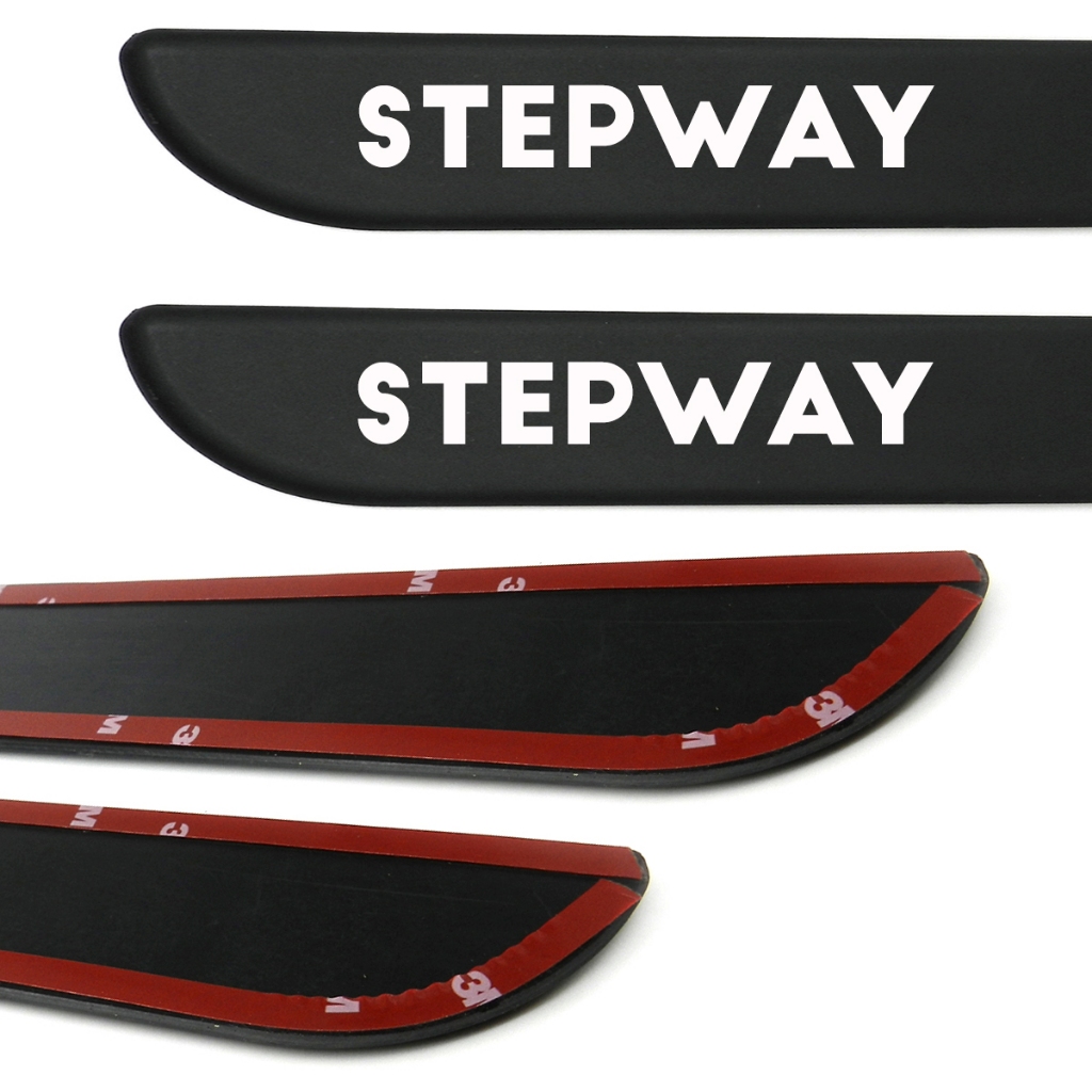 Jogo Friso Lateral Borrachão Sandero Stepway 2015