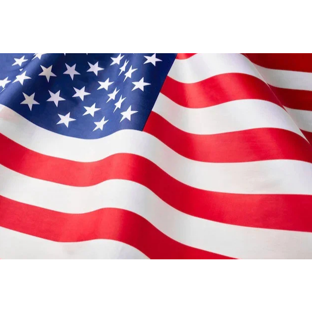 Bandeiras dos Estados Unidos EUA Grande Cetim com Acabamento 150x1,00 em Oferta na Shopee
